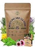 15 Medicinal & Tea Herb Seeds Variety Pack for Planting Indoor & Outdoors. 3600+ Non-GMO Heirloom Herbal Garden Seeds: Anise, Borage, Cilantro, Chamomile, Dandelion, Rosemary, Peppermint Seeds & More photo / $20.99 ($1.40 / Count)