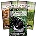 photo Sow Right Seeds - Catnip and Cat Grass Seed Collection for Planting Indoors or Outdoors, Includes The Popular herb Seed Catnip and Cat Grass (100% Sweet Oat Grass), Non-GMO Heirloom Seed