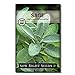 photo Sow Right Seeds - Sage Seeds for Planting - Non-GMO Heirloom Sage Seeds with Instructions to Plant and Grow Kitchen Herb Garden, Indoor or Outdoor; Great Garden Gift (1)