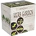 photo Indoor Herb Garden Growing Seed Starter Kit Gardening Gift - Thyme, Parsley, Chives, Cilantro, Basil, USDA Organic and Non-GMO