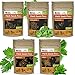 photo Parsley, Basil, Cilantro, Oregano, Chives - 5 Culinary Herb Seeds Pack - Heirloom and Non GMO, Grown in USA - Indoor or Outdoor Garden