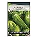 photo Sow Right Seeds - Anaheim Pepper Seeds for Planting - Non-GMO Heirloom Packet with Instructions to Plant and Grow an Outdoor Home Vegetable Garden - Productive Chili Peppers - Wonderful Gardening Gift