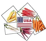 Rainbow Carrot Seeds, Atomic Red Carrot Seeds, Bambino Carrot Seeds,Cosmic Purple Carrot Seeds,Lunar White Carrot Seeds,Solar Yellow Carrot Seeds,Non GMO Seeds,Heirloom Carrot Seeds Made in The USA photo / $6.99