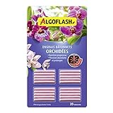 ALGOFLASH Engrais bâtonnets Orchidées, Action jusqu'à 3 mois, 20 bâtonnets, ABATORCN photo / 5,09 € (0,25 € / pièces)