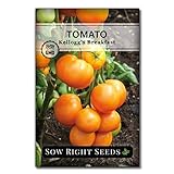 Sow Right Seeds - Kellogg's Breakfast Tomato Seed for Planting - Non-GMO Heirloom Packet with Instructions to Plant a Home Vegetable Garden photo / $4.99