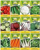 12 Sorten | Gemüsesamen Sortiment | für Anfänger geeignet | robuste Mischung foto / 12,95 € (1,08 € / stück)