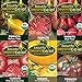 photo Tomato Seeds /Heirloom Tomatoes, Open Pollinated Garden Seed - Black Krim, Cherokee Purple, Yellow Brandywine, Red Pear, and Yellow Pear
