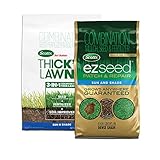 Scotts Turf Builder THICK'R LAWN 12lb. and EZ Seed Patch & Repair Sun and Shade 10lb. Bundle photo / $39.99