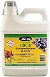 Flower Food by EZ-gro | 10-30-20 Blossom Booster is a Plant Food for all Blooming Plants | This Plant Fertilizer is both E Z to MIx and E Z to Use because it is a Liquid Plant Food photo / $18.47