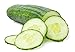 photo Cucumber Seeds for Planting Outdoors, 210 Straight Eight Cucumber Seeds, Thicker Cucumbers Than with Persian Cucumber Seeds, 6.3 Grams