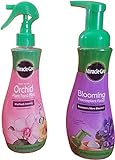 Miracle-Gro Blooming Houseplant Food, 8 oz & Miracle-Gro Orchid Plant Food Mist (Orchid Fertilizer) 8 oz. (2 fertilizers) photo / $16.95