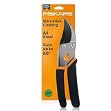 Fiskars Gardening Tools: Bypass Pruning Shears, Sharp Precision-ground Steel Blade, 5.5” Plant Clippers (91095935J) photo / $12.99