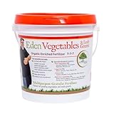 Eden Vegetables & Leafy Greens Organic Enriched Fertilizer (5 lb Bucket)-Neem Plant Food 7-7-7 Enriched Formula for Perfect Nitrogen, Phosphorous, and Potassium Balance photo / $26.99