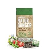 Naturdünger - Universal Pflanzendünger in Bio-Qualität - Langzeitdünger für nachhaltig gutes Pflanzenwachstum - mit Dosierhilfe - einfach & unbedenklich düngen - Dünger von SCHNITGER’s - 2,5kg foto / 13,90 € (5,56 € / KG)