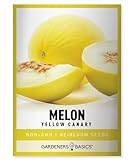 Yellow Canary Melon Seeds for Planting Heirloom, Non-GMO Vegetable Variety- 2 Grams Seed Great for Summer Melon Gardens by Gardeners Basics photo / $4.95