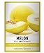 photo Yellow Canary Melon Seeds for Planting Heirloom, Non-GMO Vegetable Variety- 2 Grams Seed Great for Summer Melon Gardens by Gardeners Basics