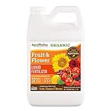 AgroThrive Fruit and Flower Organic Liquid Fertilizer - 3-3-5 NPK (ATFF1064) (64 oz) for Fruits, Flowers, Vegetables, Greenhouses and Herbs photo / $24.50 ($0.38 / Ounce)