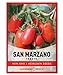 photo San Marzano Tomato Seeds for Planting Heirloom Non-GMO Seeds for Home Garden Vegetables Makes a Great Gift for Gardening by Gardeners Basics