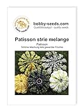 Patisson strie melange Kürbissamen von Bobby-Seeds, Portion foto / 2,75 €