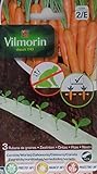 3 Cintas biodegradables Vilmorin 525 semillas de ZANAHORIA (cultivo fácil) foto / 9,61 €