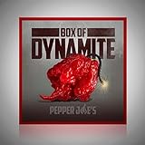 Pepper Joe’s Box of Dynamite Super-Hot Pepper Seeds ­­­­­– Exclusive Hot Chili Seed Variety Pack ­– 50+ Seeds – 5 Rare Seed Types – Reaper, Wartyx, BTR Scorpion, Ghost, Naga Viper Seeds – USA Grown photo / $32.13 ($0.64 / Count)