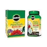 Miracle-Gro Water Soluble All Purpose and Shake 'N Feed Plant Food Bundle: Feeds Flowers, Vegetables, Trees, and Houseplants photo / $12.46