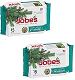 Jobes 01611 15 Pack Evergreen Tree Fertilizer Spikes - Quantity 2 Packages photo / $31.42
