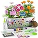 photo Paint & Plant Flower Growing Kit for Kids - Best Birthday Crafts Gifts for Girls & Boys Age 4, 5, 6, 7, 8-12 Year Old Girl Christmas Gift - Childrens Gardening Kits, Art Projects Toys for Ages 4-12