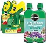 Generic Miracle-Gro LiquaFeed All Purpose Plant Food Advance Starter Kit and Flowering Trees & Shrubs Plant Food Bundle: Feeding as Easy as Watering photo / $39.99