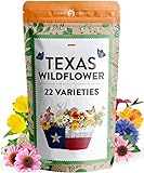 130,000+ Pure Wildflower Seeds - Premium Texas Flower Seeds [3 Oz] Perennial Garden Seeds for Birds & Butterflies - Wild Flowers Bulk Seeds Perennial: 22 Varieties Flower Seed for Planting photo / $15.95 ($0.00 / Count)