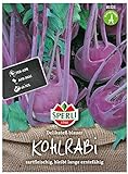 81121 Sperli Premium Kohlrabi Samen Delikateß Blauer | Aromatisch Zart | Langes Erntefenster | Kohlrabi Saatgut foto / 2,94 €