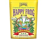 FoxFarm FX14650 Happy Frog Organic Fruit and Flower Fertilizer with Phosphorus and Nitrogen for Vibrant Blooms and Improved Root Health, 4 Pound Bag photo / $20.00