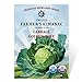 photo The Old Farmer's Almanac Heirloom Cabbage Seeds (Golden Acre) - Approx 950 Seeds