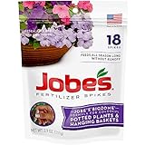 Jobe’s 06105, Fertilizer Spikes, For Potted Plants & Hanging Baskets, 18 Spikes photo / $5.99