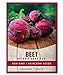 photo Beet Seeds for Planting Detroit Dark Red 100 Heirloom Non-GMO Beets Plant Seeds for Home Garden Vegetables Makes a Great Gift for Gardeners by Gardeners Basics