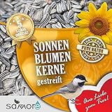 Deutsche Sonnenblumenkerne Ernte 2021 gestreift 25 kg foto / 38,85 € (1,55 € / kg)